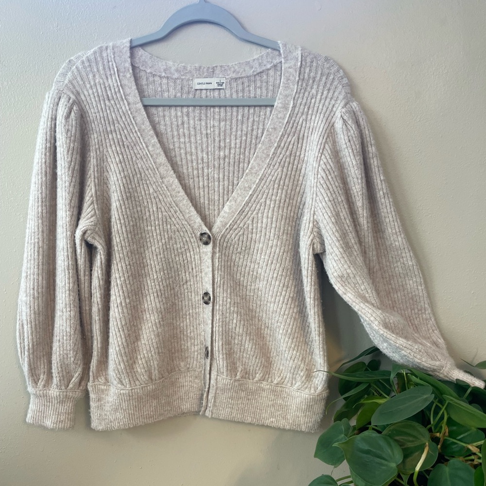 Gentle Fawn Cropped Cardigan - sz L